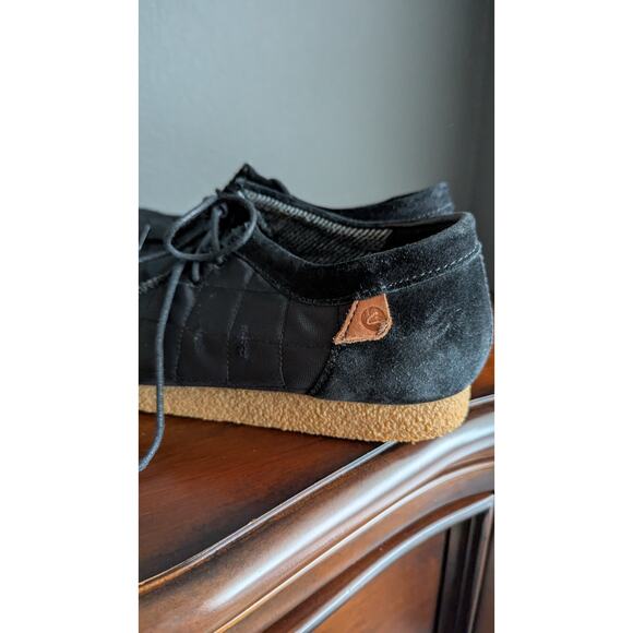 Clarks Shacre II Step Moccasin Boots Men 12 Black Textile 26162714 Shoes Lace Up main image 5